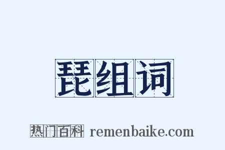 琵组词是什么意思的图片